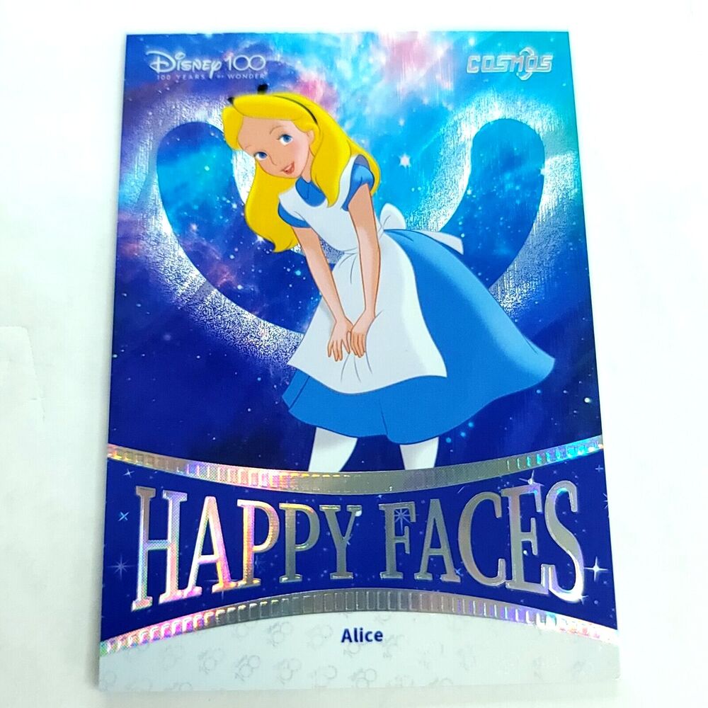 Alice Wonderland 2023 Kakawow Cosmos Disney 100 ALL-STAR Happy Faces 127/169